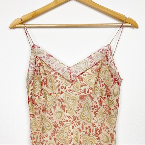 Vince Vintage Floral Maxi Slip Dress Size 2 - Picture 2 of 7
